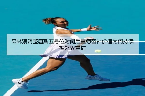 森林狼调整唐斯五号位时间后里德替补价值为何持续被外界重估